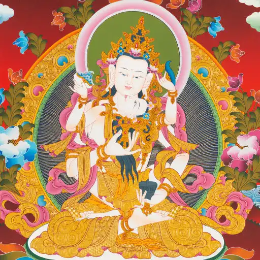 Tantrisme et massage tantrique - Yab Yum Vajrasattva Tantrisme et massage tantrique