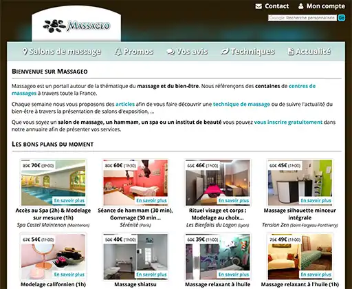 Partenaires et adresses - massageo massageo