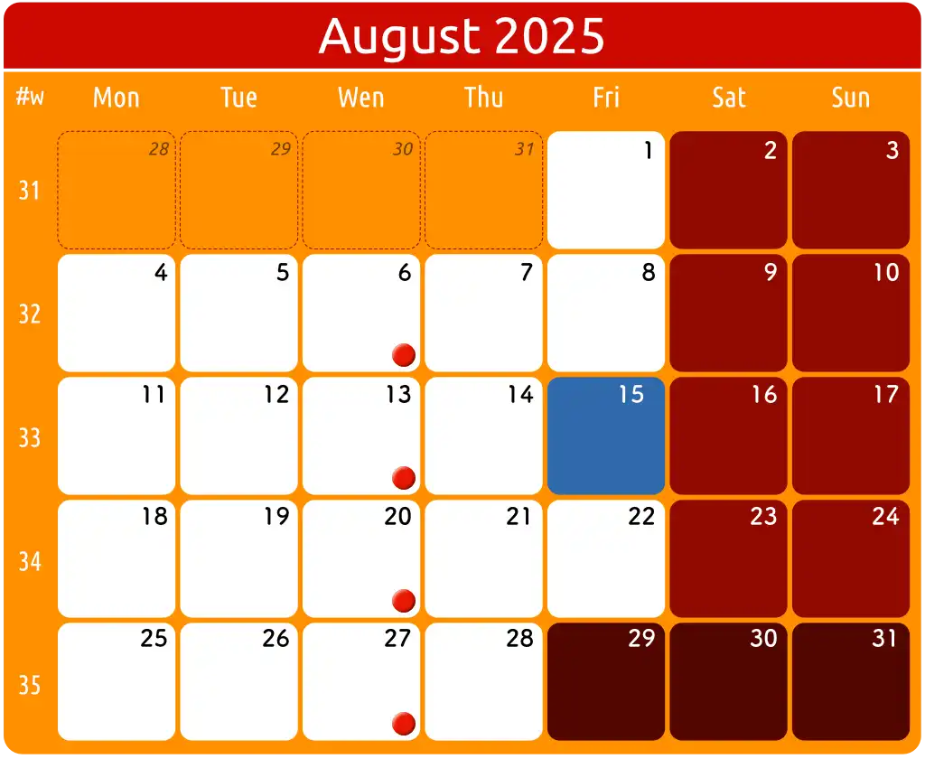 Prices and Calendar - calendrier 1024 2508 en calendrier 1024 2508 en