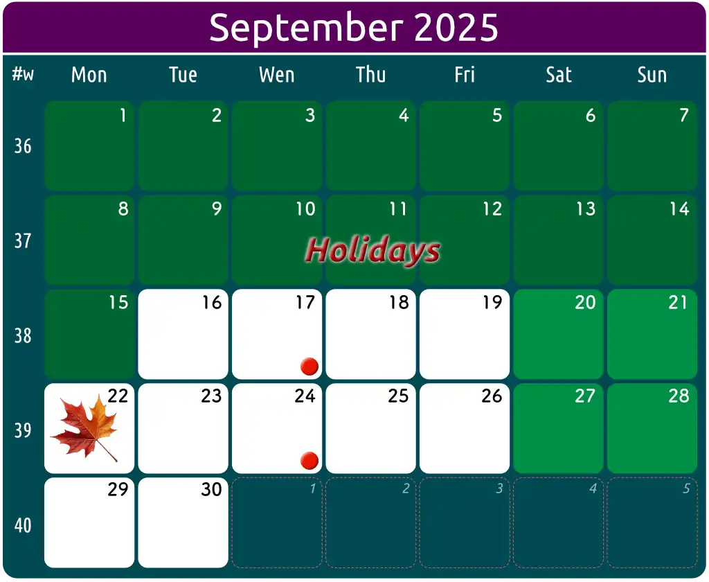 Prices and Calendar - calendrier 1024 2509b en calendrier 1024 2509b en