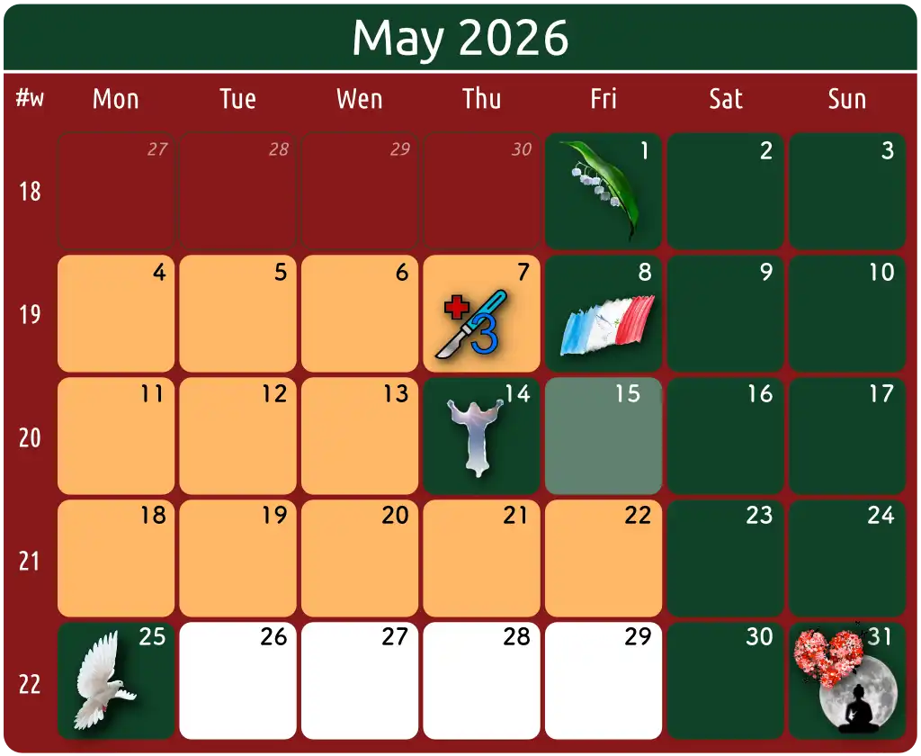 Prices and Calendar - calendrier 1024 2605d en calendrier 1024 2605d en