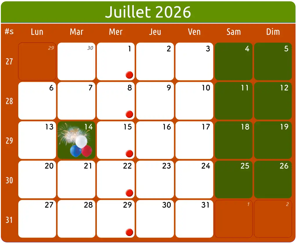 Tarifs et calendrier - calendrier 1024 2607 calendrier 1024 2607