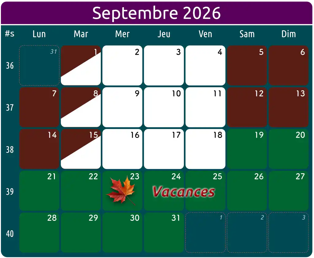Tarifs et calendrier - calendrier 1024 2609 calendrier 1024 2609