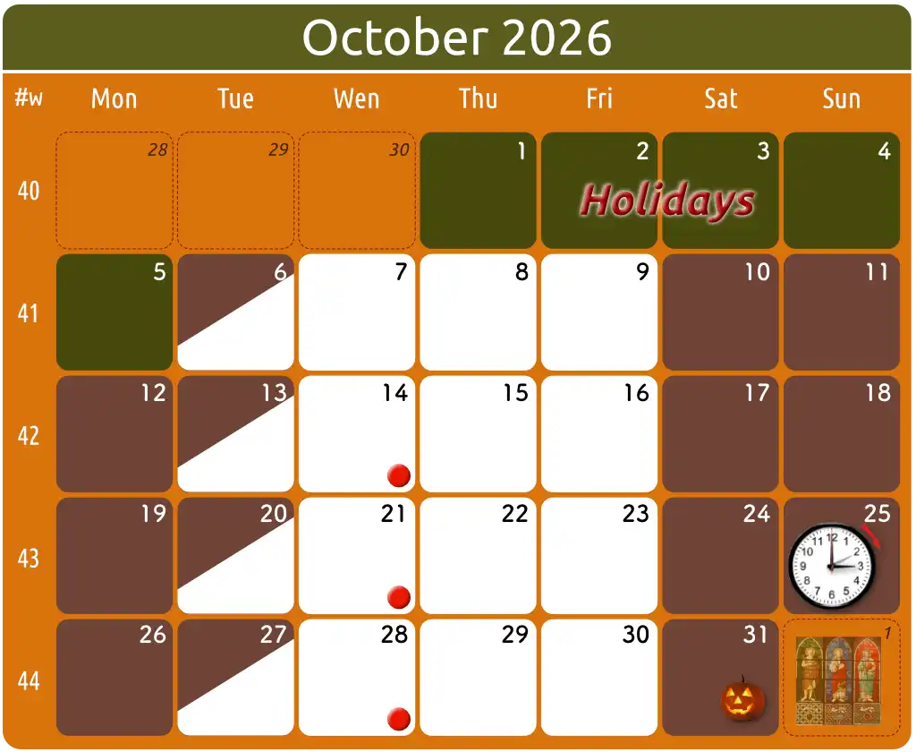 Prices and Calendar - calendrier 1024 2610 en calendrier 1024 2610 en